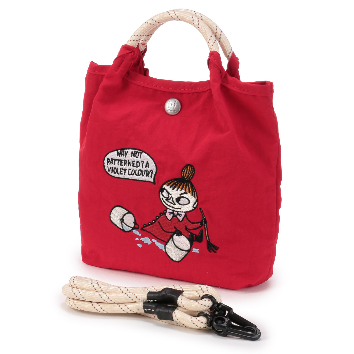 MOOMIN ナイロン刺繍ミニショルダーバッグ - 画像9