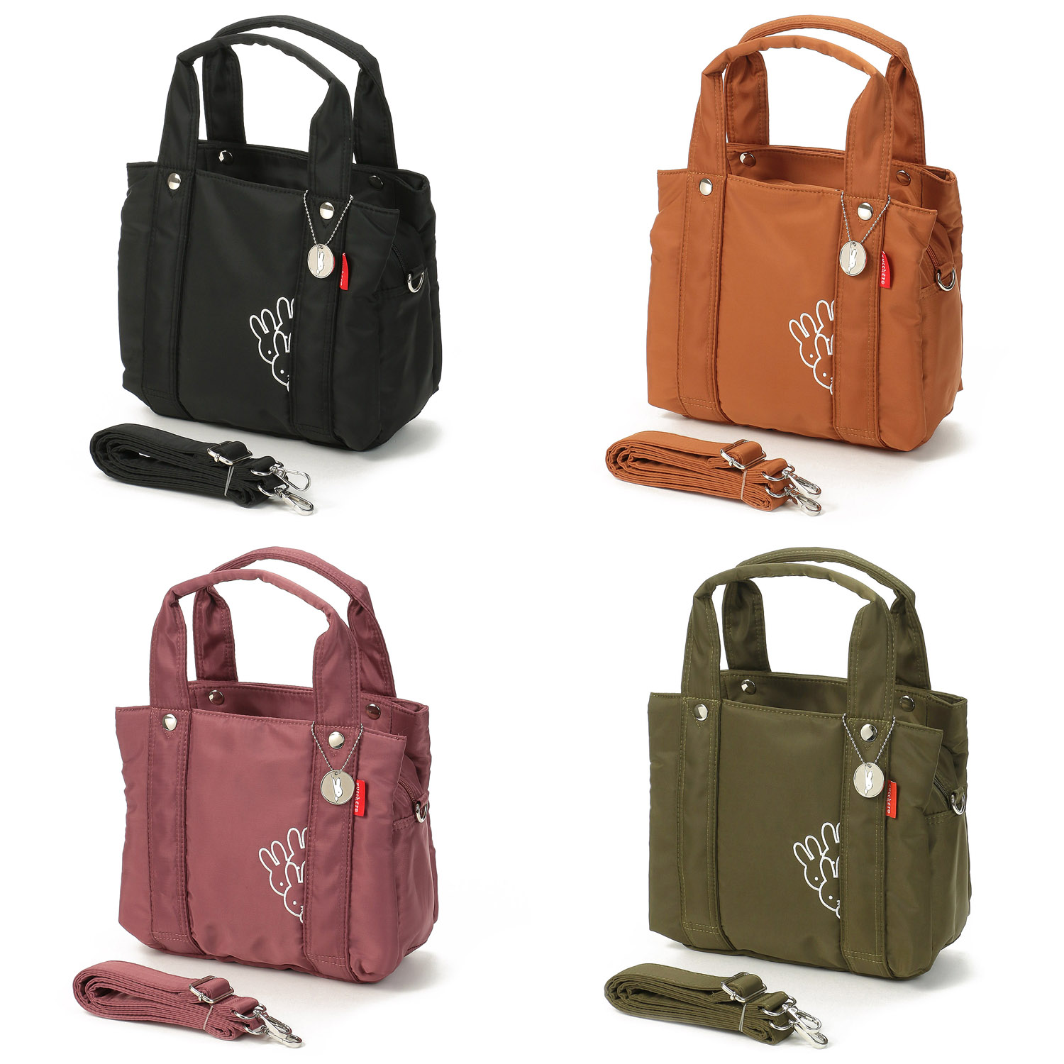 Zucchero×miffy刺繍トートバッグ - 画像1