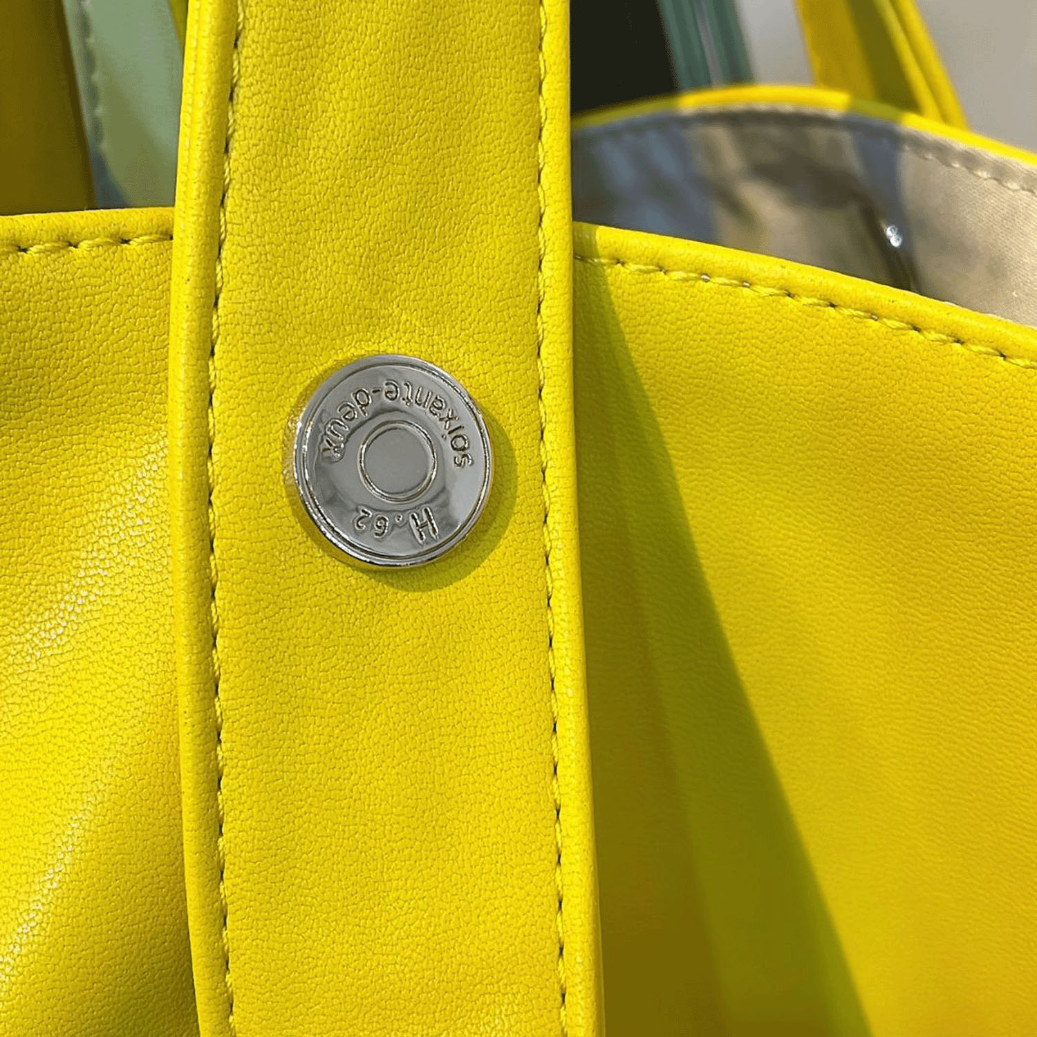 H．62 soixante－deux 2WAYトートバッグ - 画像8