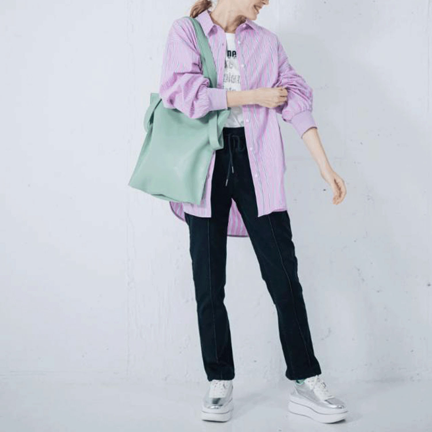 H．62 soixante－deux 2WAYトートバッグ - 画像1