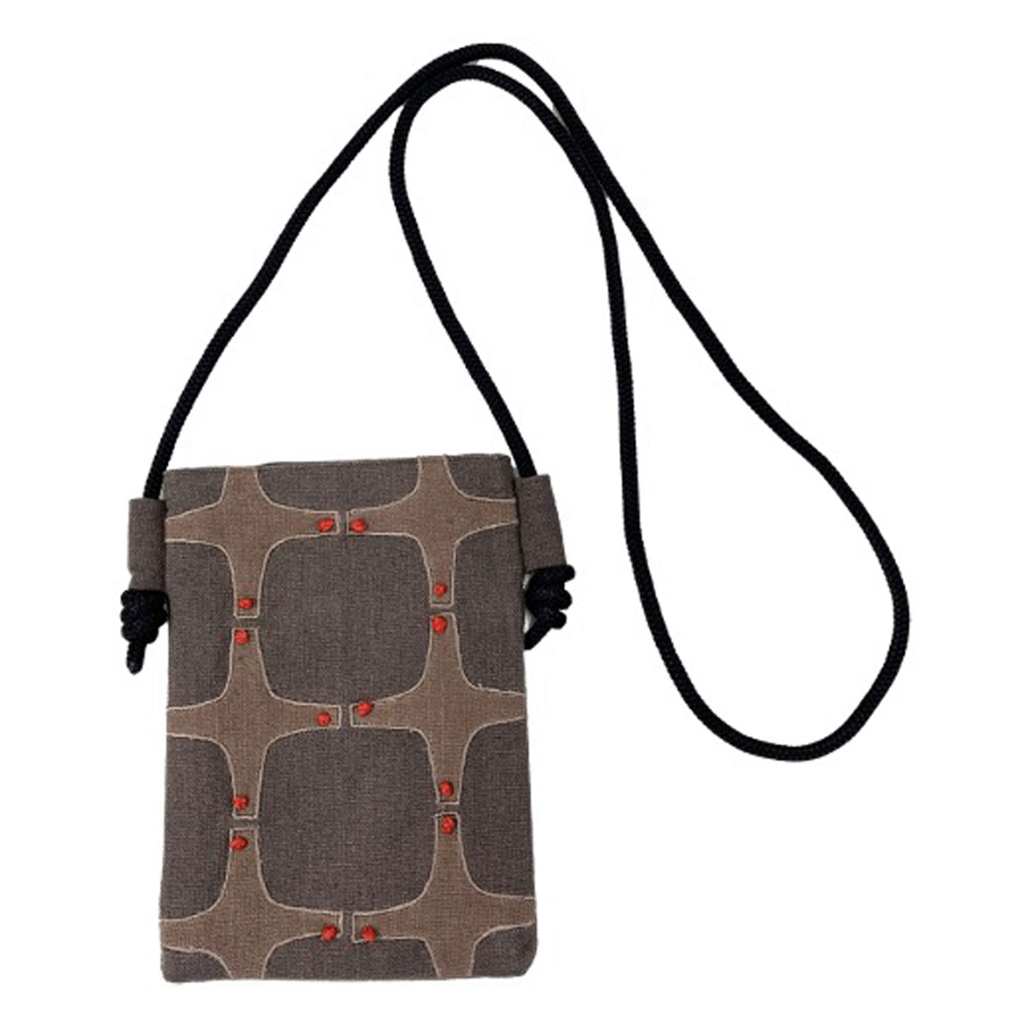 アフリカンアートパッチワークポシェット - 画像3