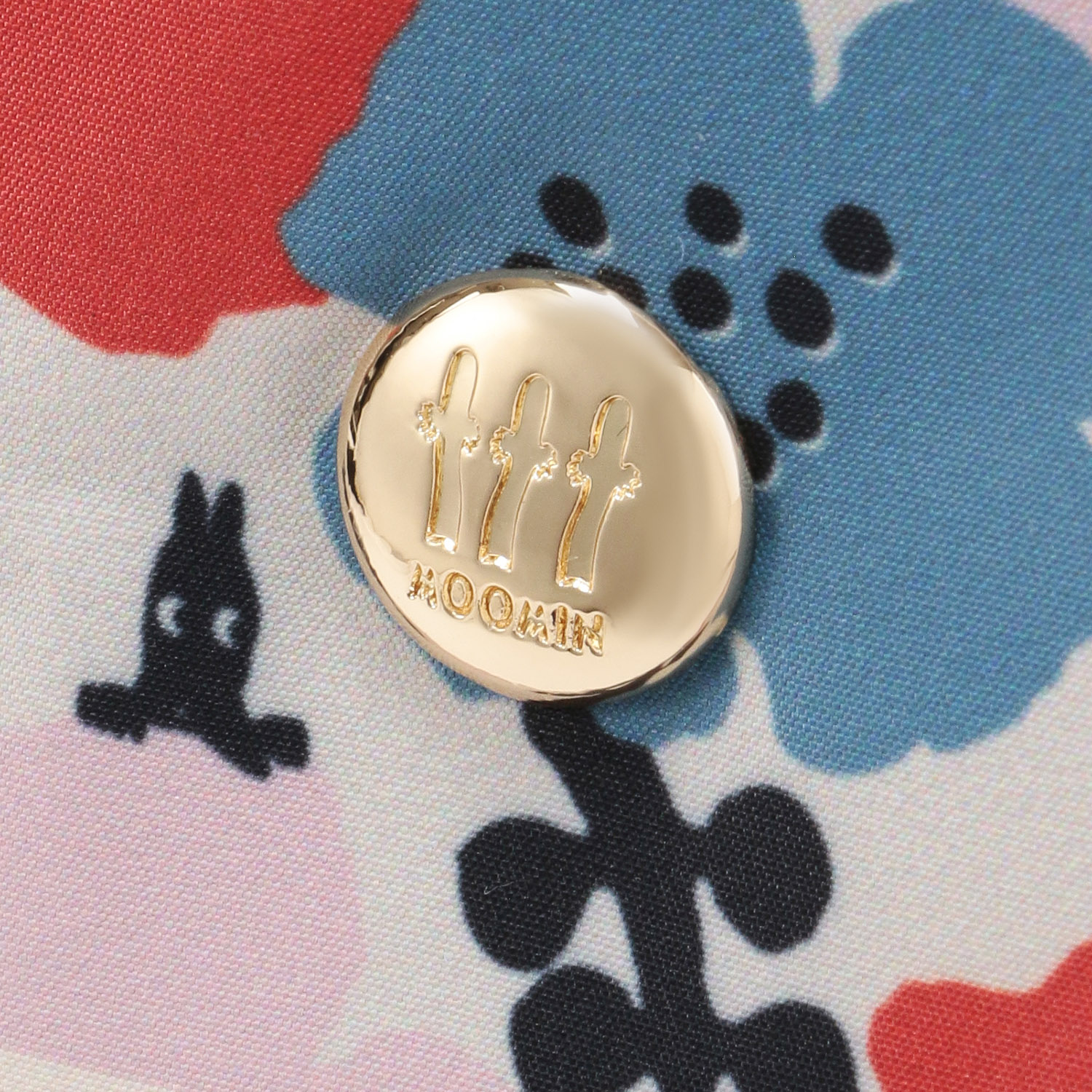 MOOMIN スカーフ柄巾着トートバッグ - 画像8