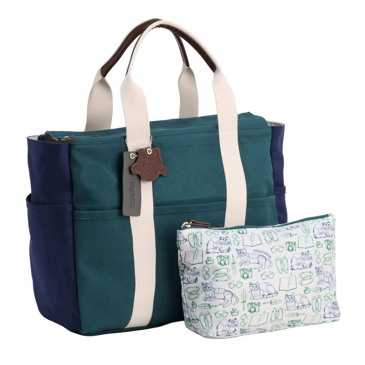 HAyU×ace ガーデントートバッグ - 画像6