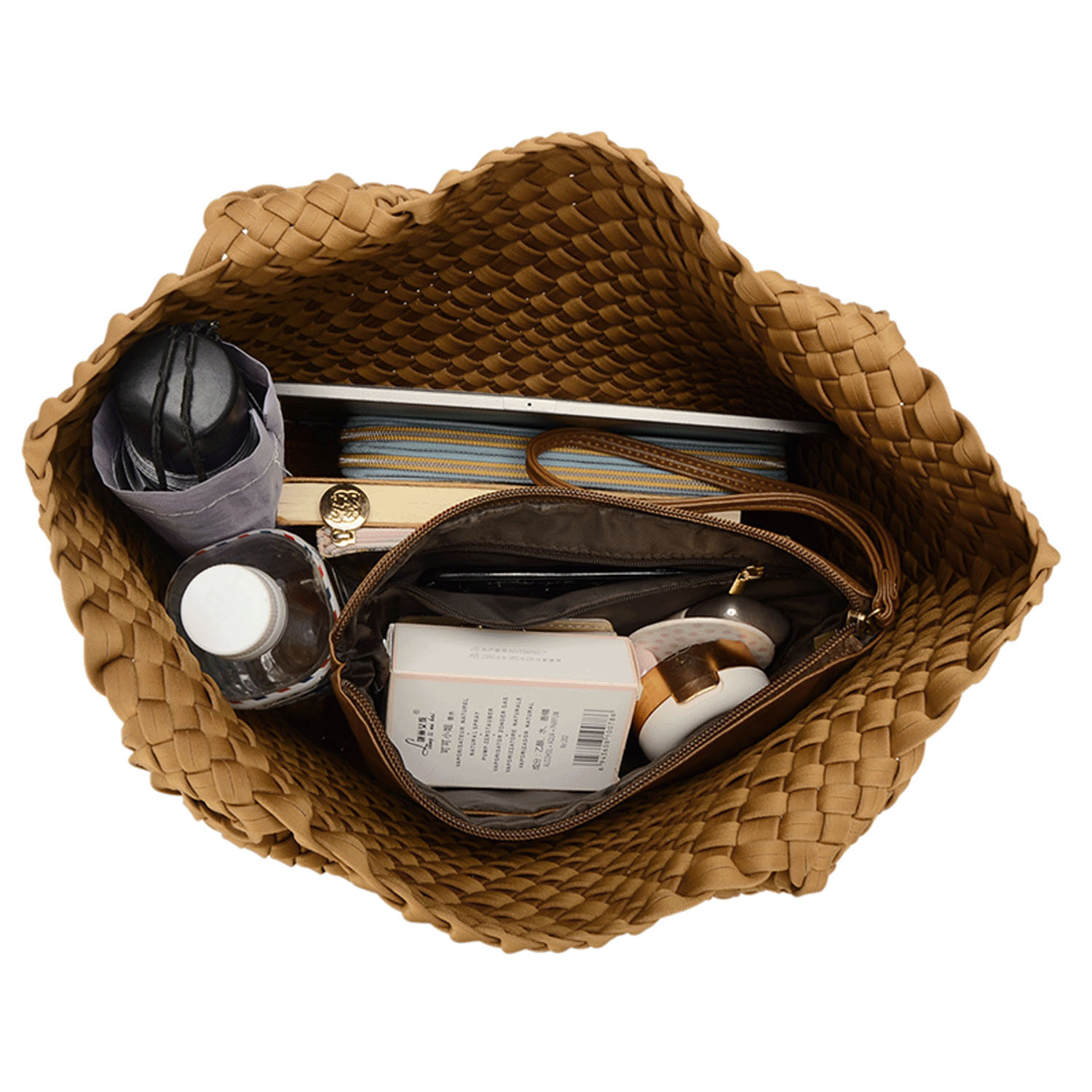 ネオプレンメッシュポーチ付きトートバッグ - 画像9