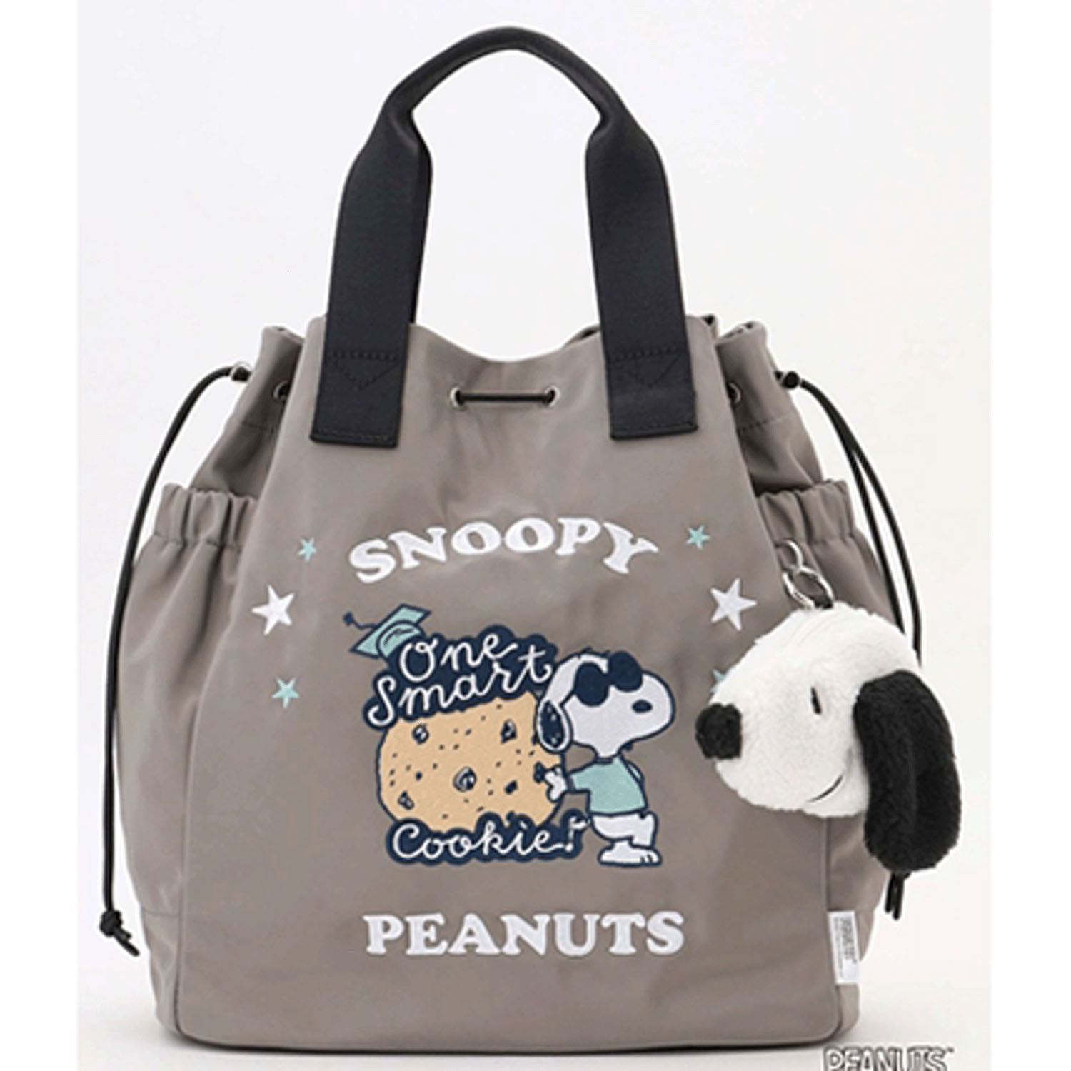 Y’SACCS ×スヌーピー ドロスト2WAY巾着バッグ - 画像4