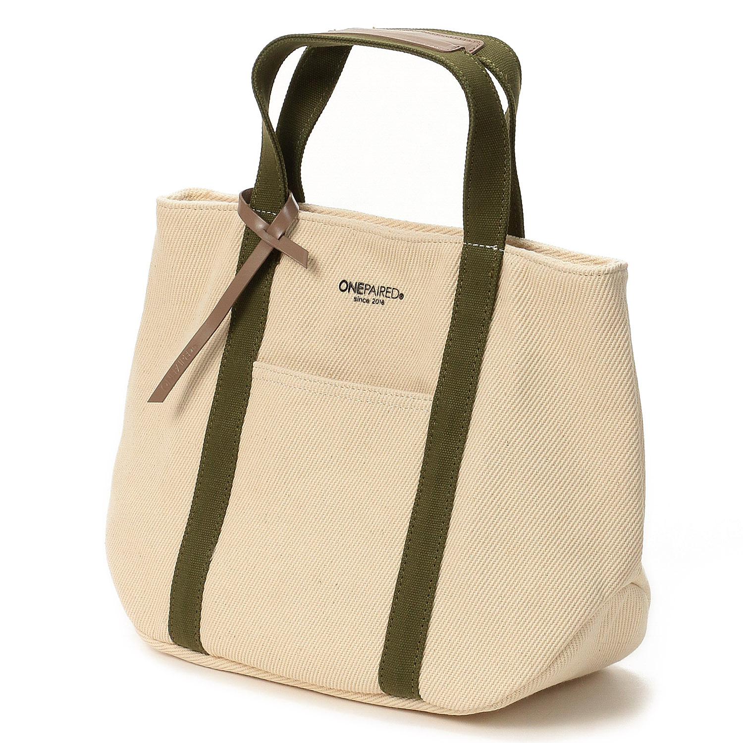 ONE PAIRED（ワンペアード）コットンキャンバストートバッグM - 画像6