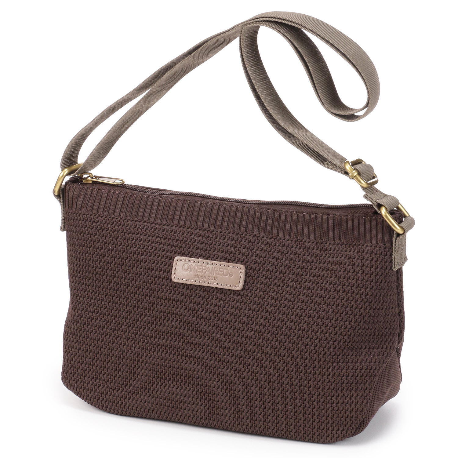 ONE PAIRED（ワンペアード） ニットショルダーバッグ - 画像3