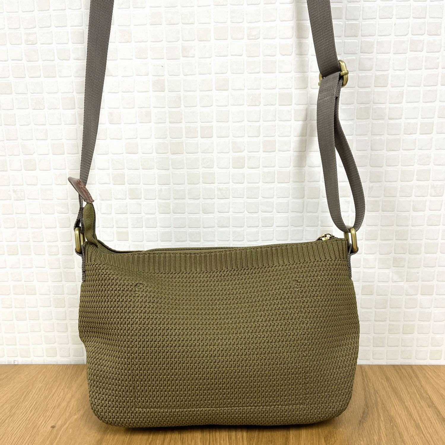 ONE PAIRED（ワンペアード） ニットショルダーバッグ - 画像5