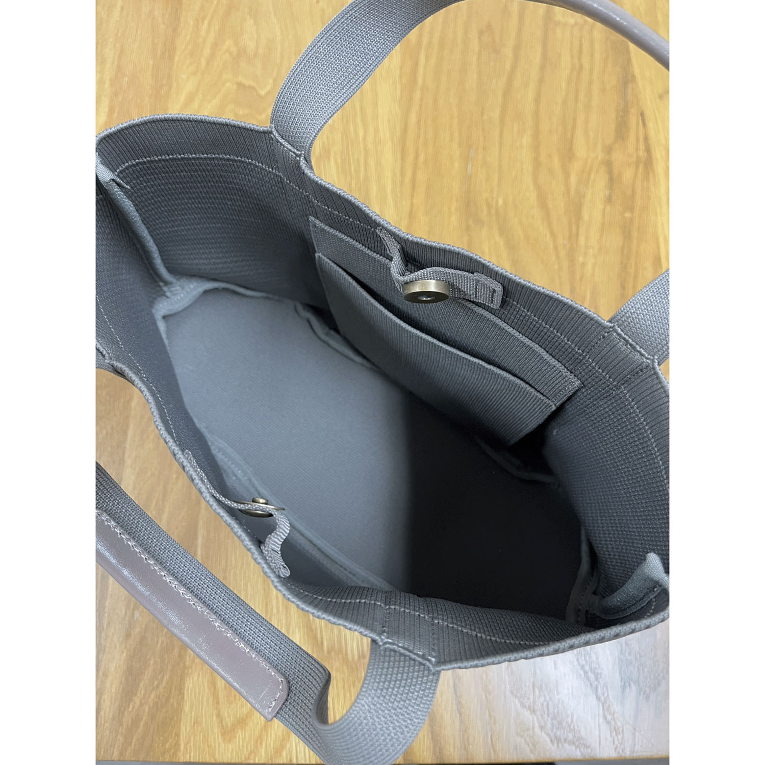 ONE PAIRED（ワンペアード） ニットトートバッグM - 画像4