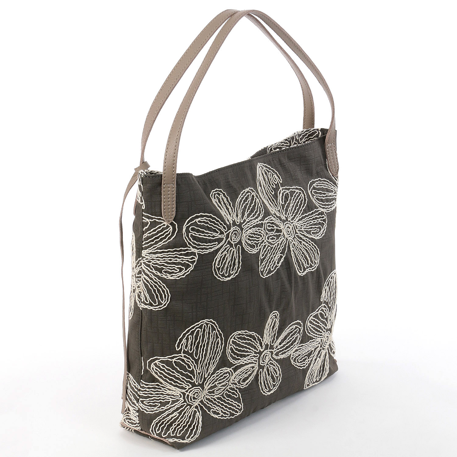 gream supply 花柄刺繍トートバッグ - 画像3