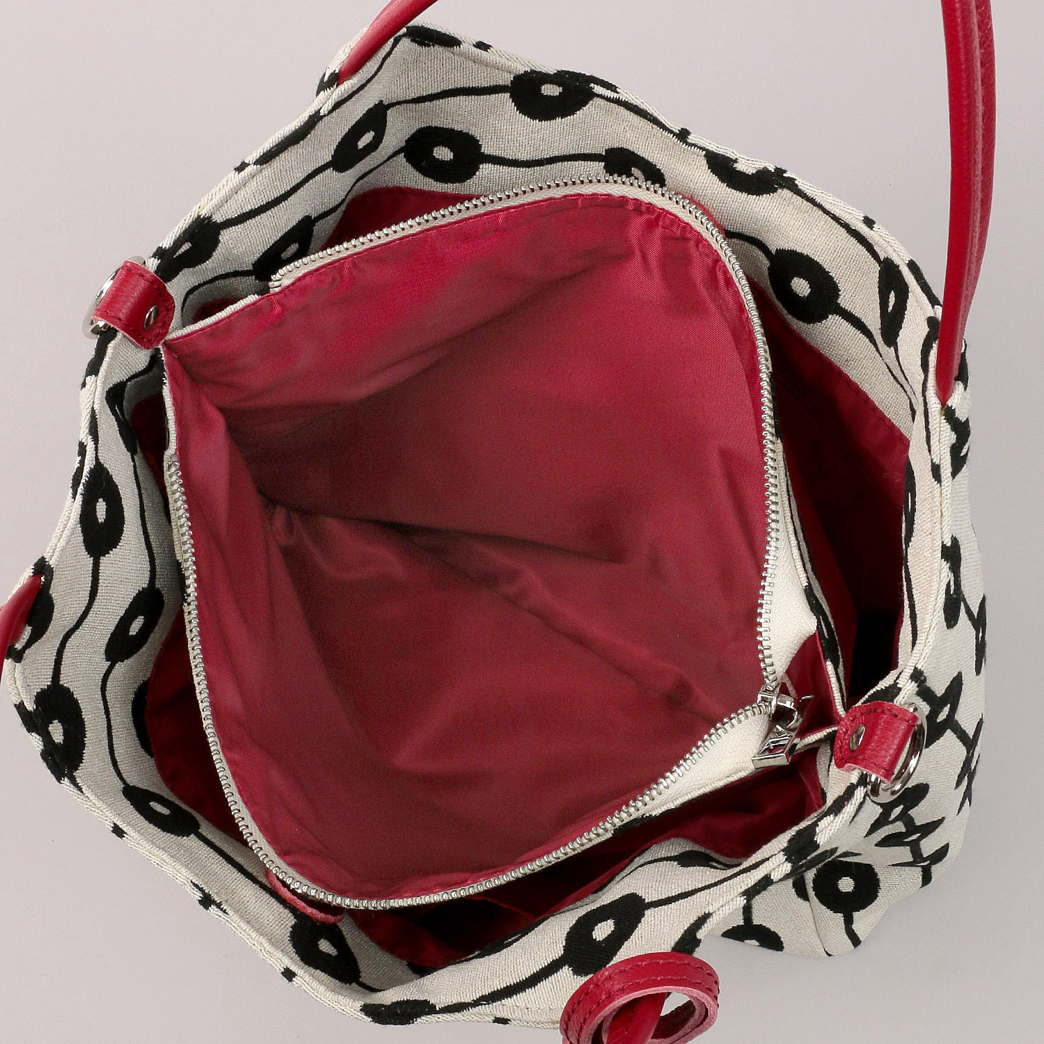 gream supply 幾何学ジャガード2WAYバッグ - 画像5