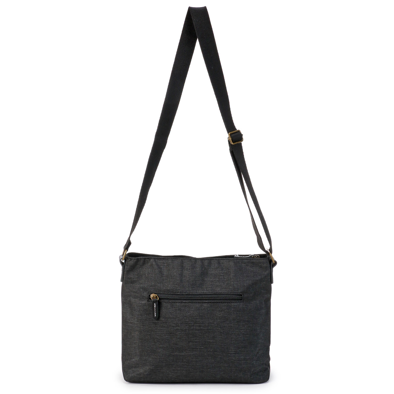 ナイロン×牛革ショルダーバッグ - 画像4