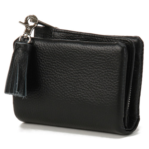 BEAURE 牛革2つ折りミニ財布 - 画像2