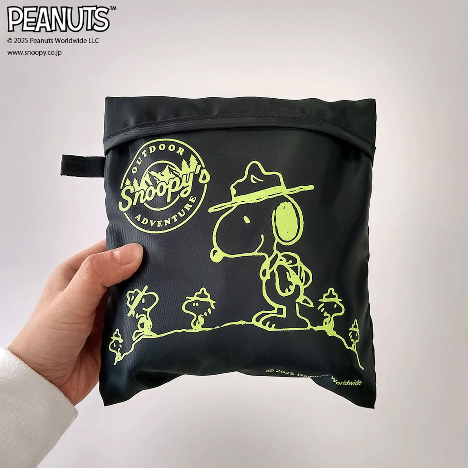 PEANUTS スヌーピー大型折りたたみボストンバッグ - 画像4