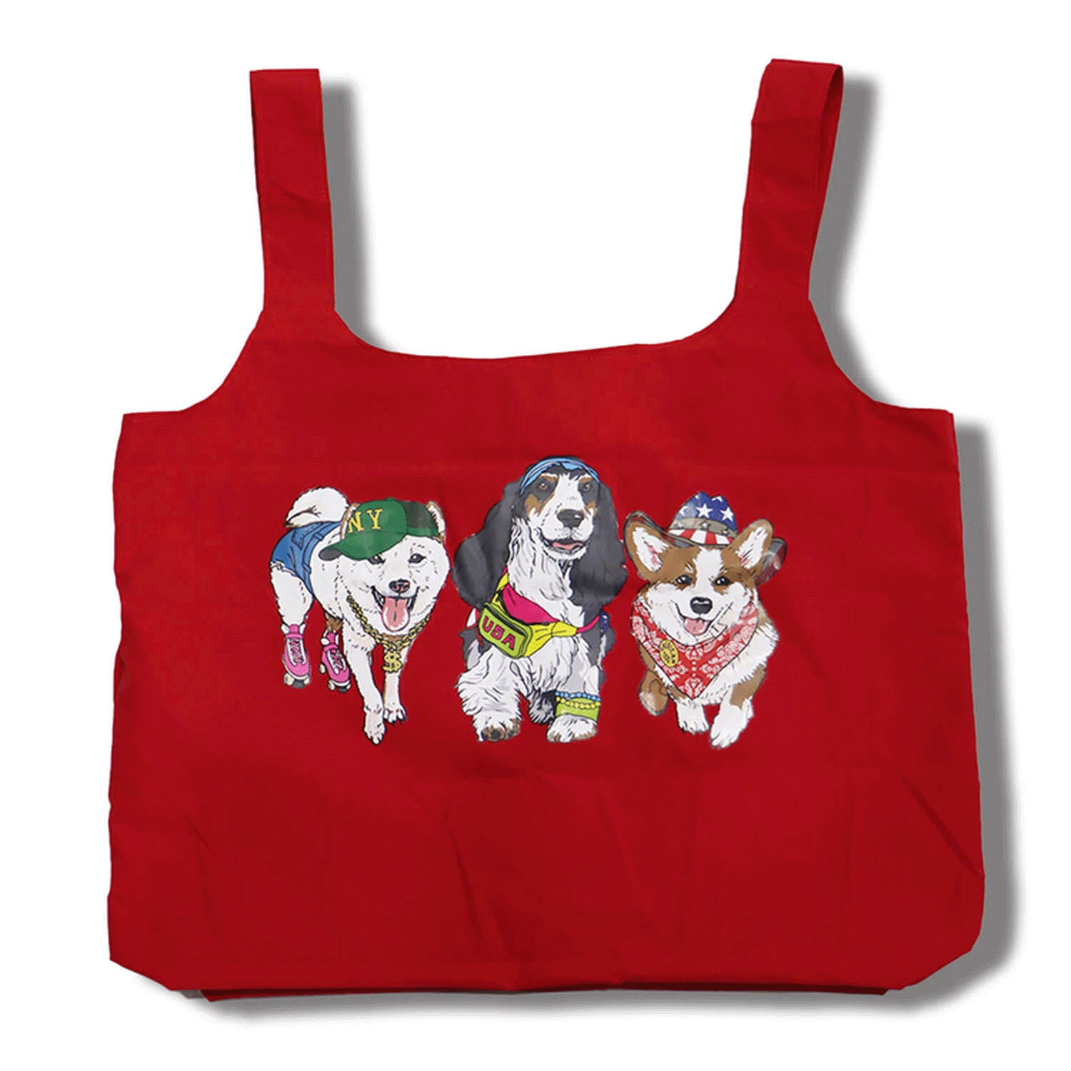 CORISCO Animal Village アニマル前後プリントエコバッグ - 画像13