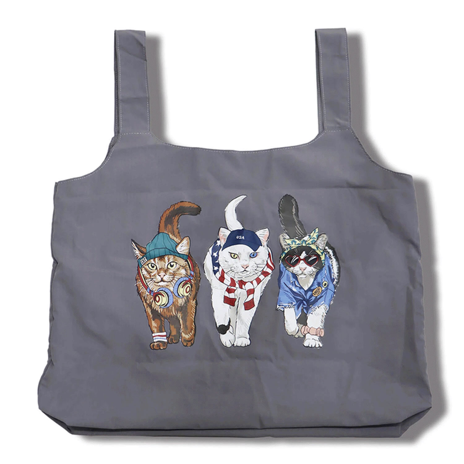 CORISCO Animal Village アニマル前後プリントエコバッグ - 画像3