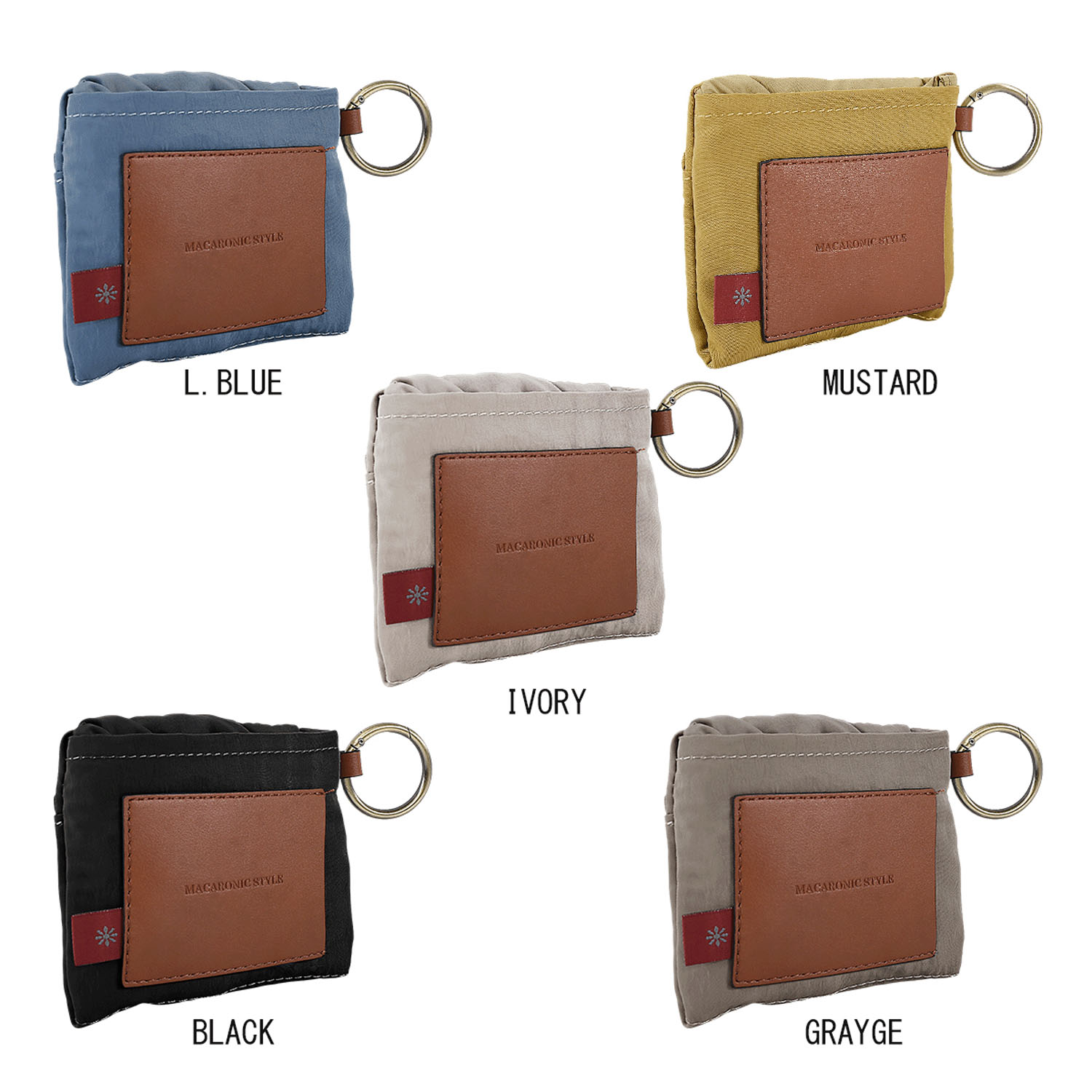 MACARONIC STYLE シワナイロンエコバッグ - 画像3