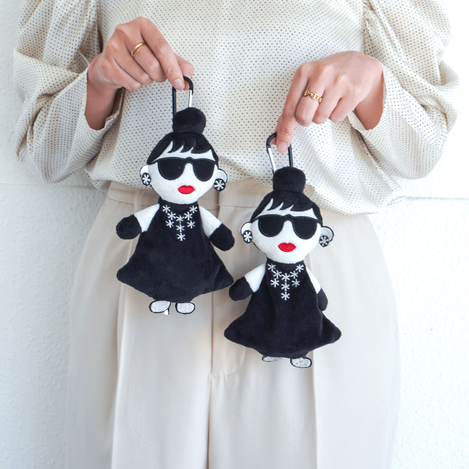 【エトワールオリジナル】HAPPY FACE レディエマ マスコット付きエコバッグ - 画像4