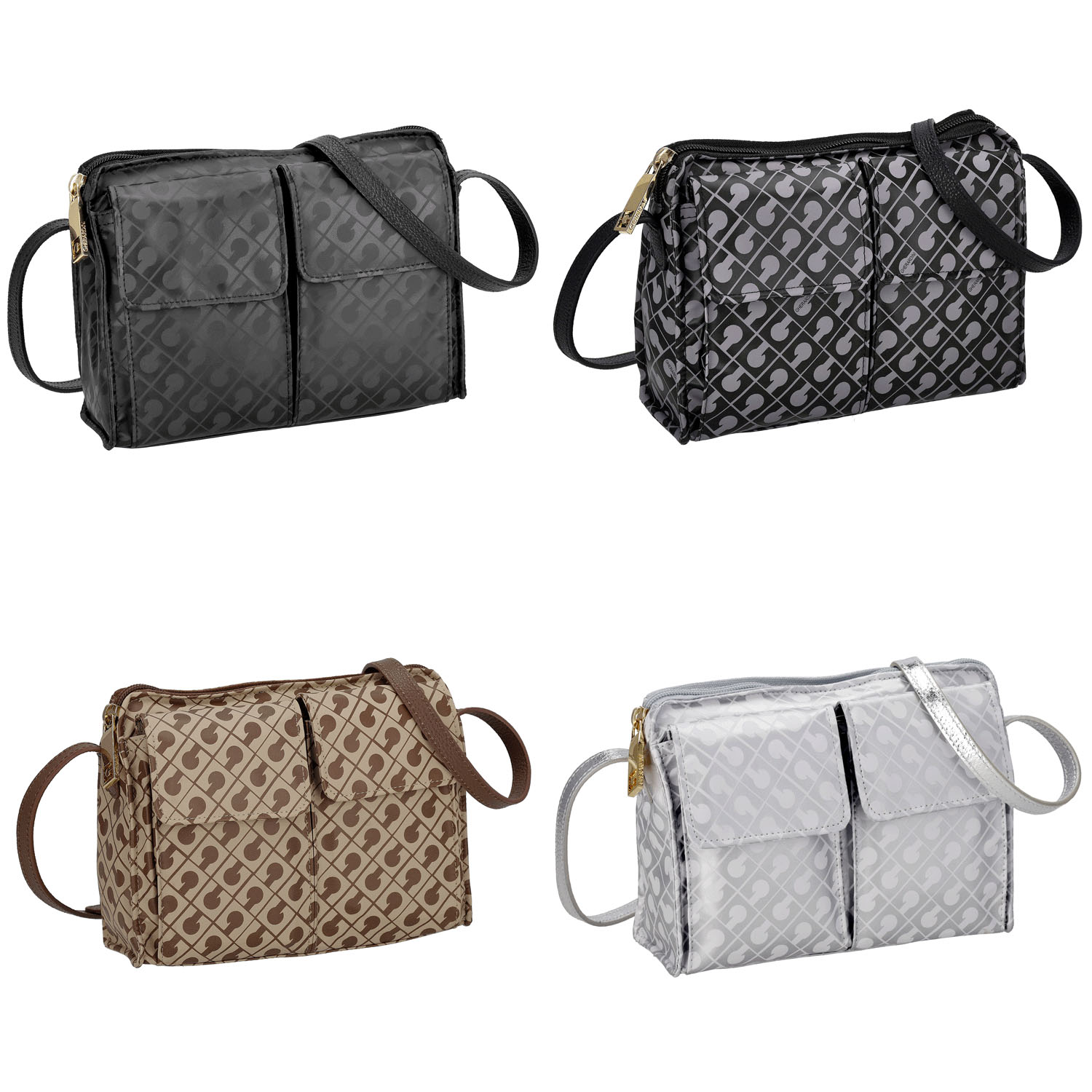 GHERARDINI SOFTY Wポケットショルダーバッグ - 画像2