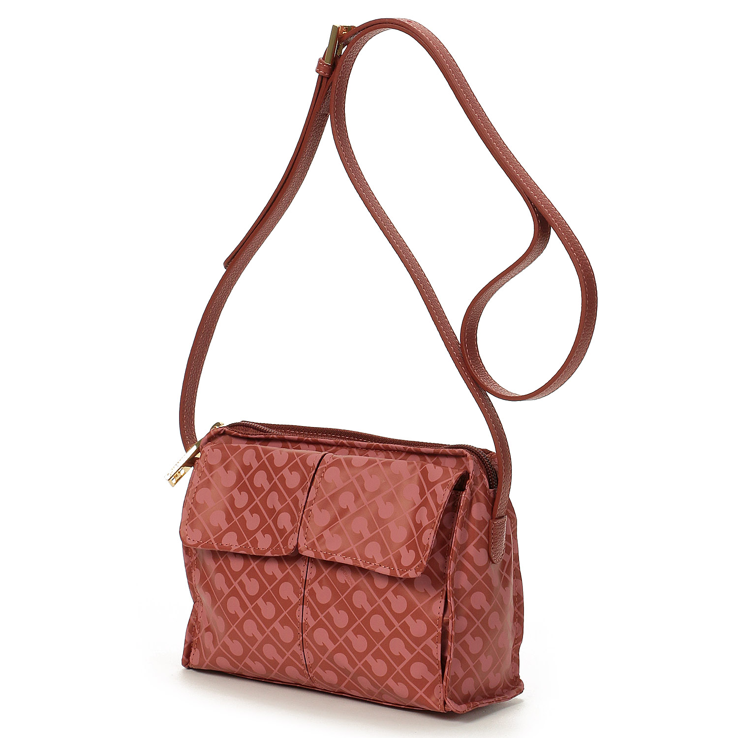 GHERARDINI SOFTY Wポケットショルダーバッグ - 画像20