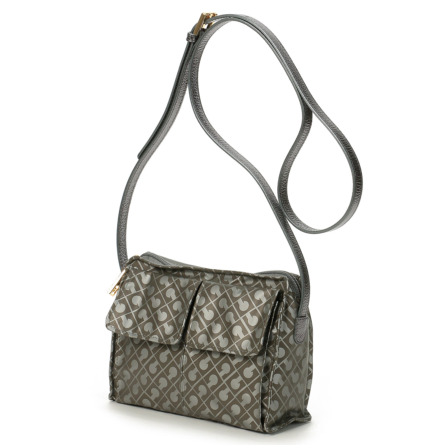 GHERARDINI SOFTY Wポケットショルダーバッグ - 画像8