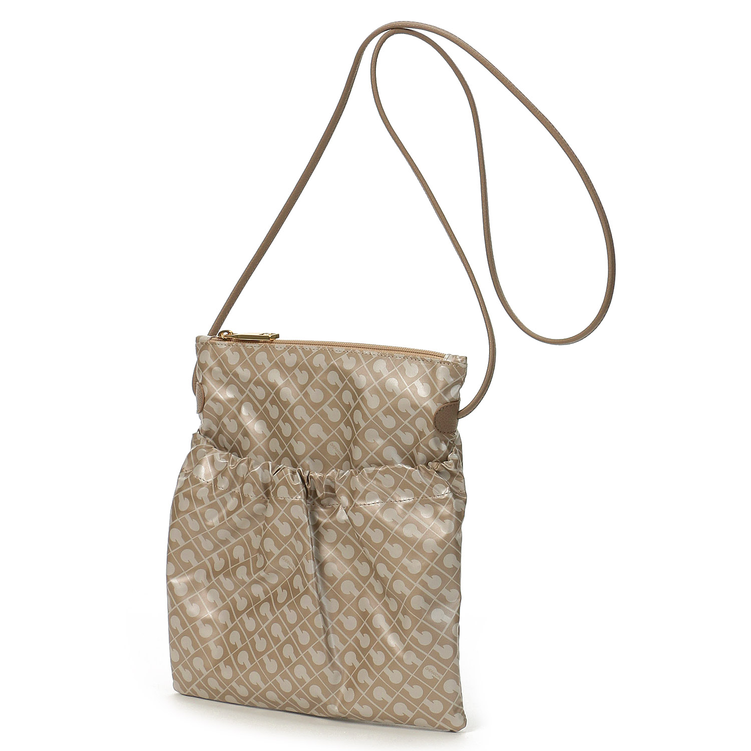 GHERARDINI  SOFTY薄マチショルダーバッグ - 画像4