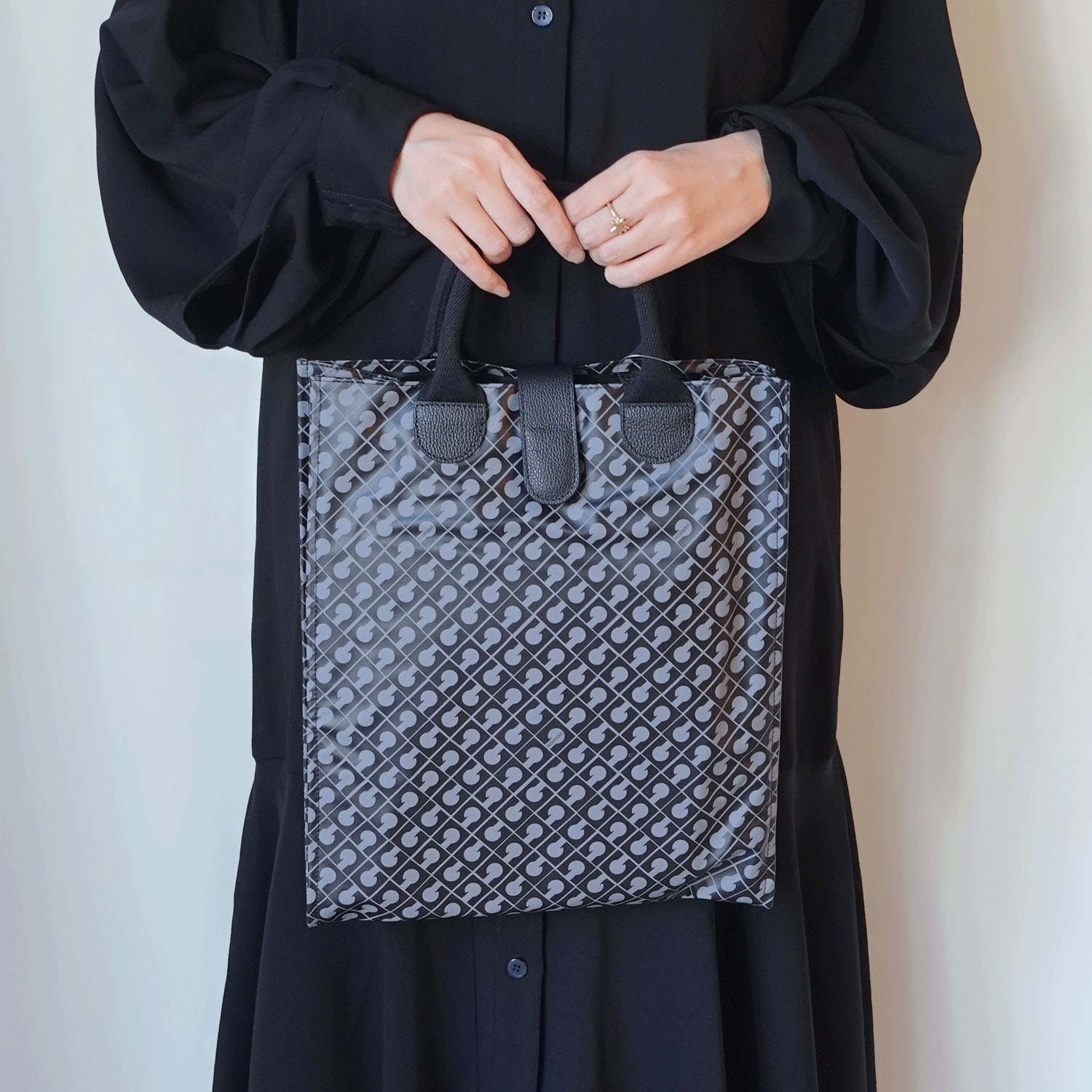 GHERARDINI SOFTY薄マチハンドバッグ - 画像3