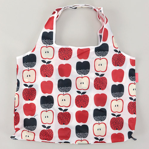赤青りんご エコバッグ - 画像1