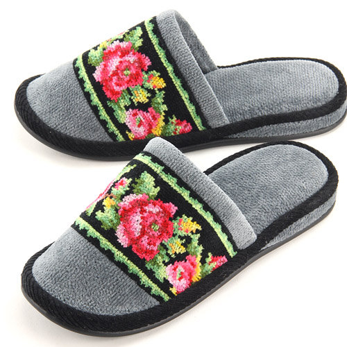 FEILER レーシーローズ スリッパ （LR159602） - 画像2