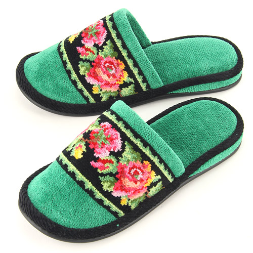 FEILER レーシーローズ スリッパ （LR159602） - 画像5