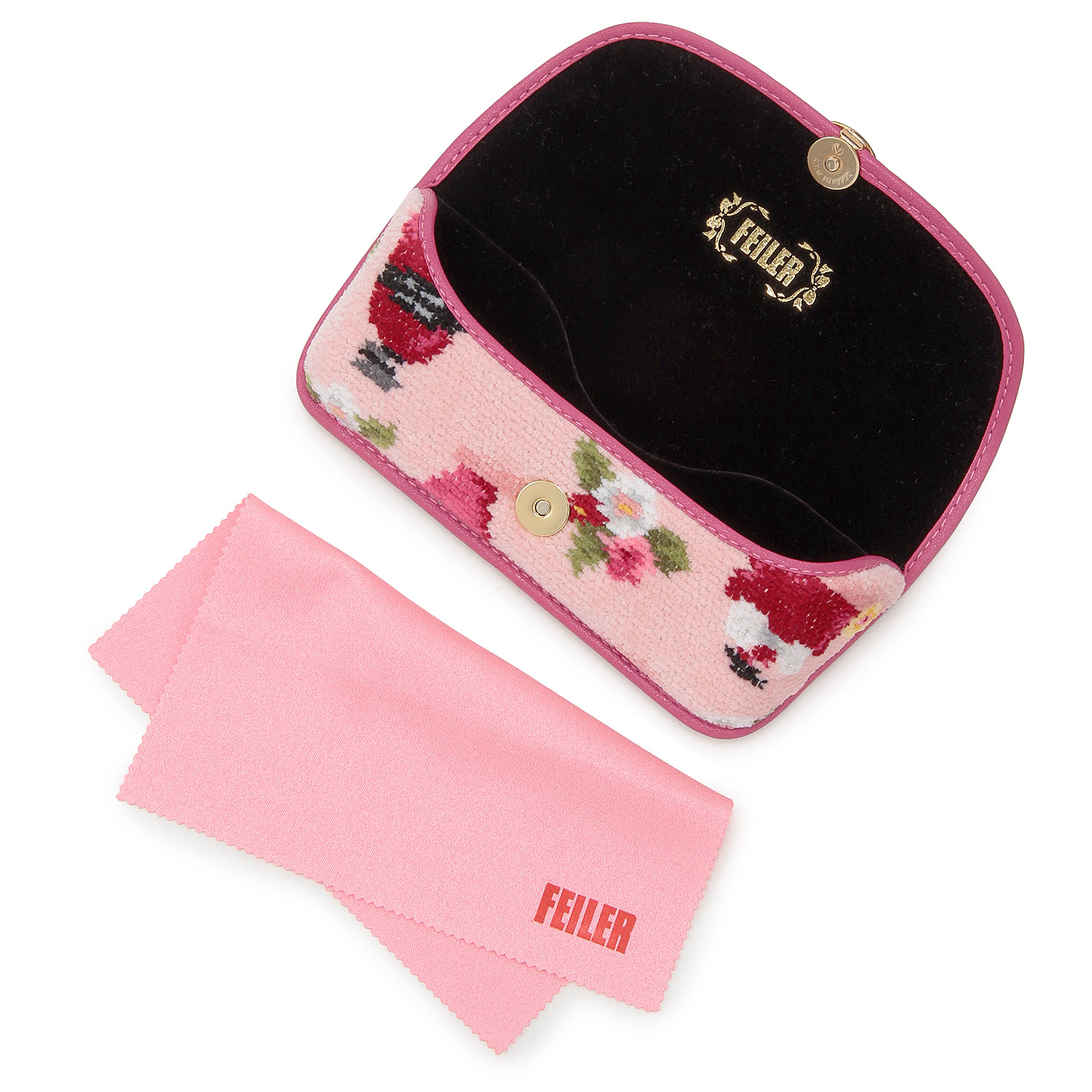 FEILER フレグランスローズ メガネケース（FRR232022） - 画像3