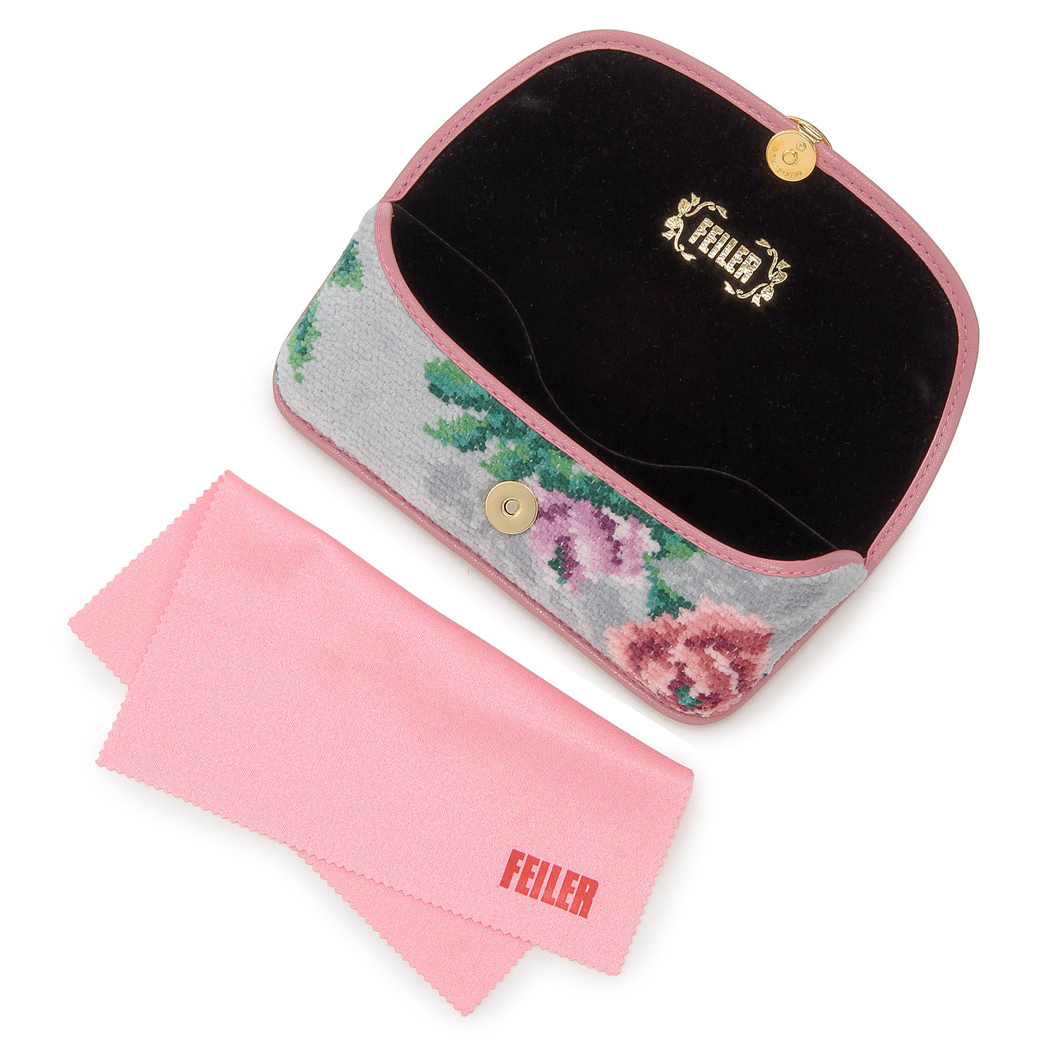 FEILER メロウローズ メガネケース（MLR232033） - 画像3