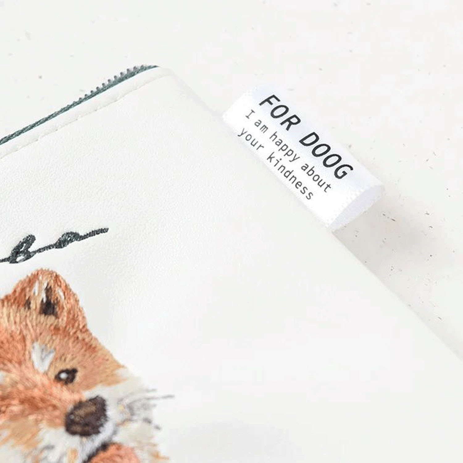 DOG CHARITY ミニフラットポーチ - 画像5