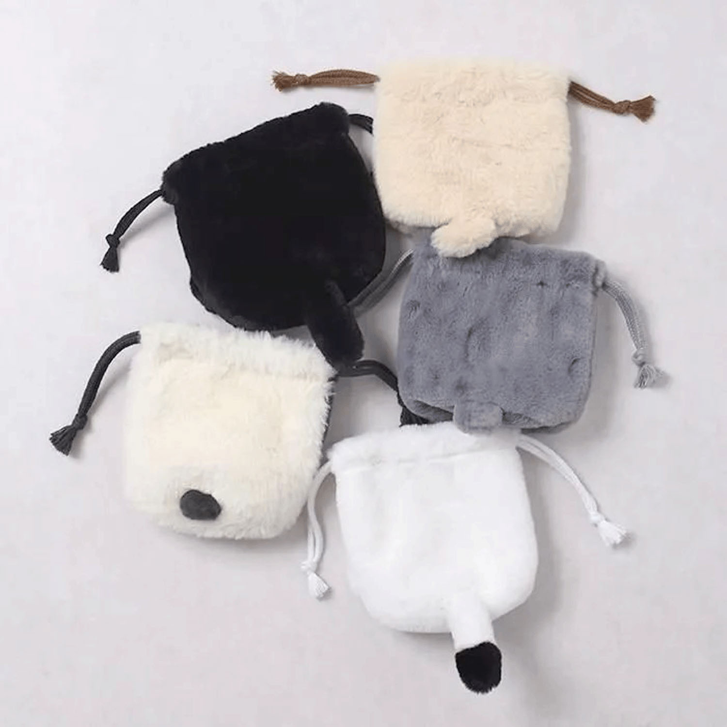 【02パグ 次回未定】もふもふアニマル巾着 - 画像7