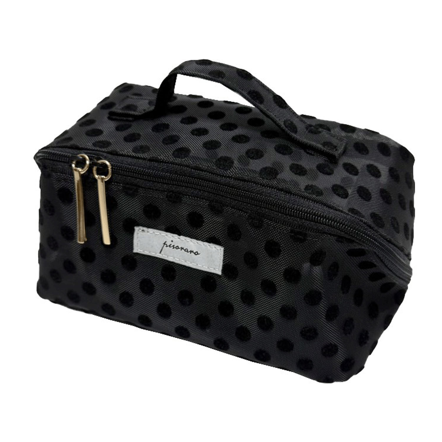 ドットメッシュ BOXポーチ