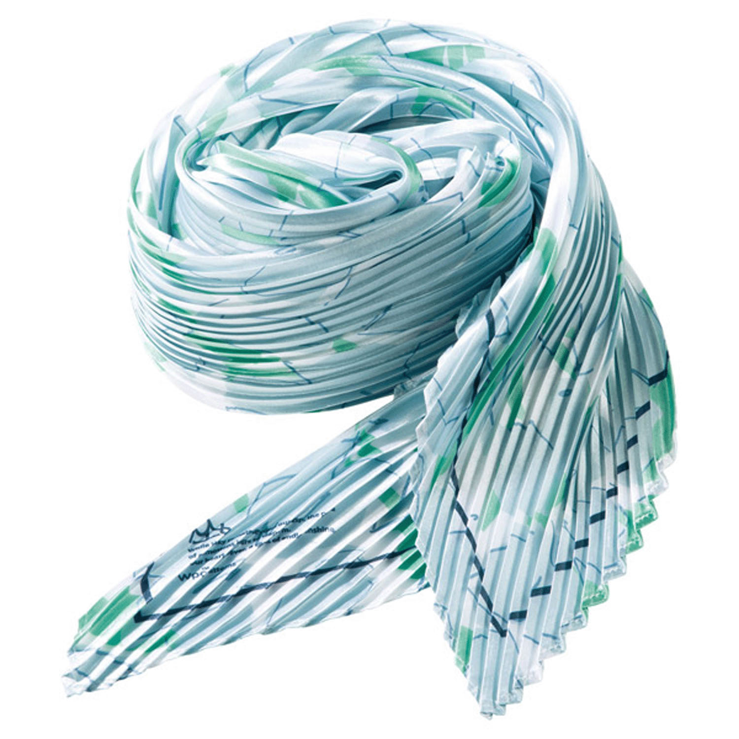 Wpc 撥水プリーツスカーフ - 画像1