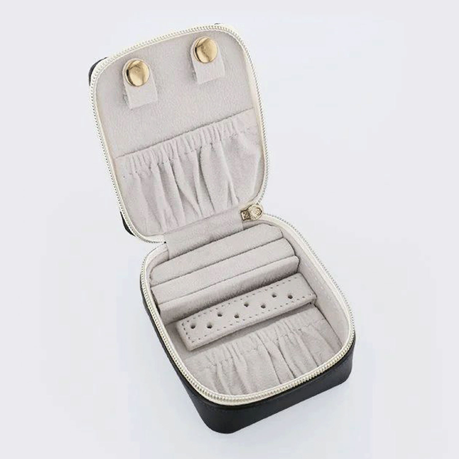 ベロア×フラワー刺繍 アクセサリーポーチ - 画像5