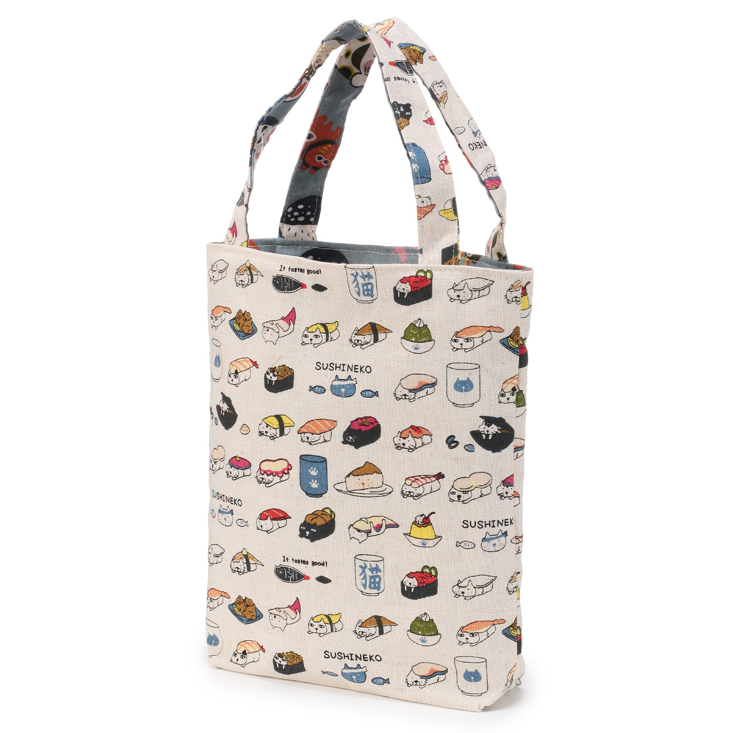 【日本製】 リバーシブル和柄お散歩ミニトート - 画像6