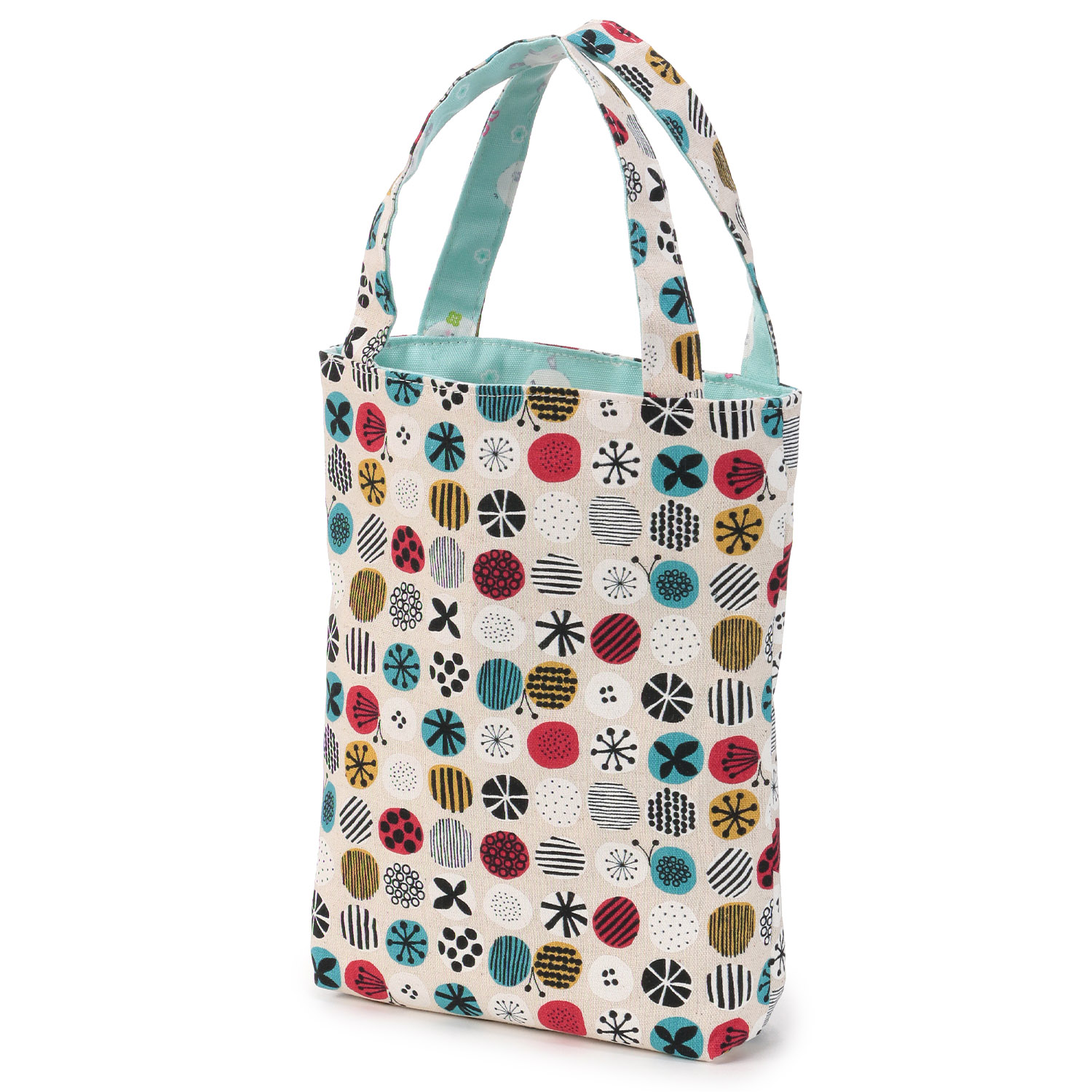 【日本製】 リバーシブル和柄お散歩ミニトート - 画像10