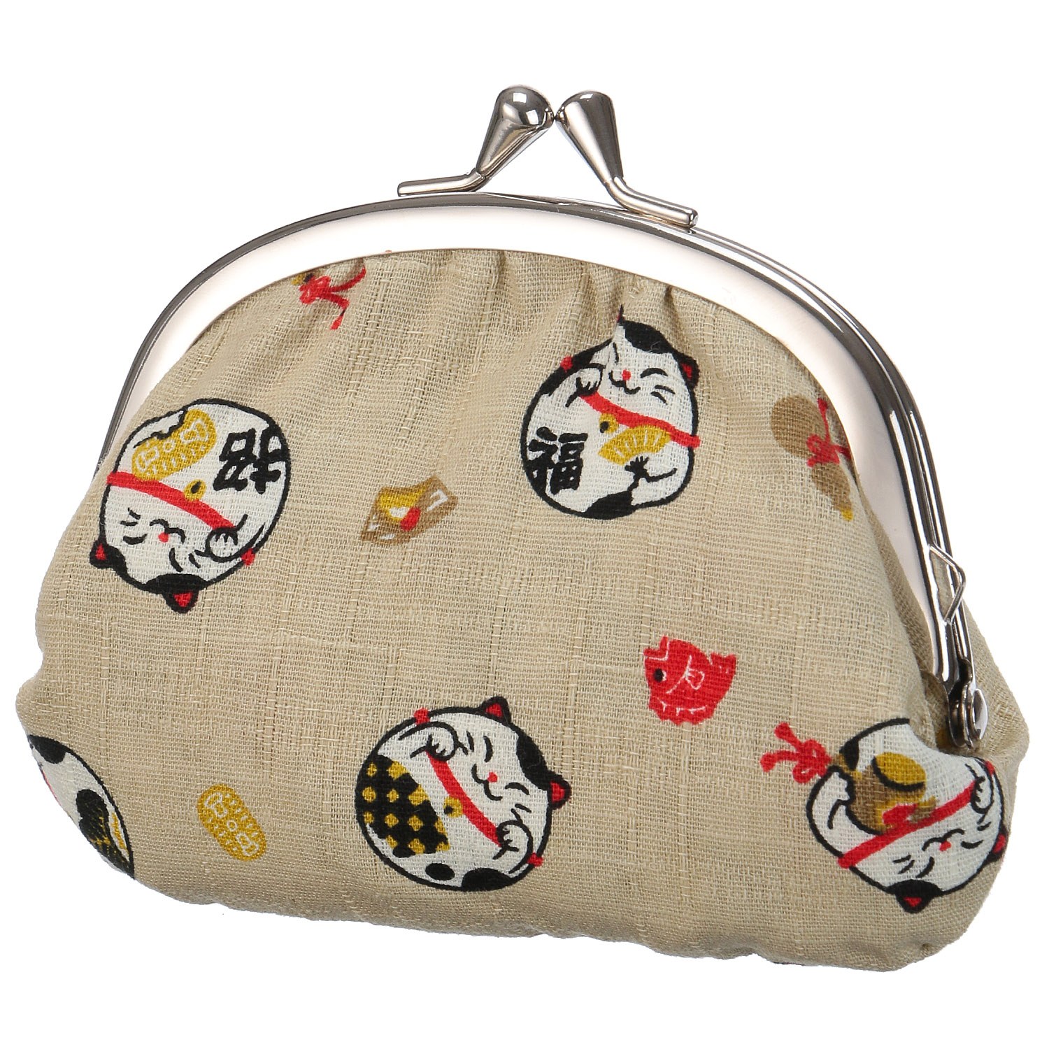 【日本製】 ぷっくりがま口 - 画像2