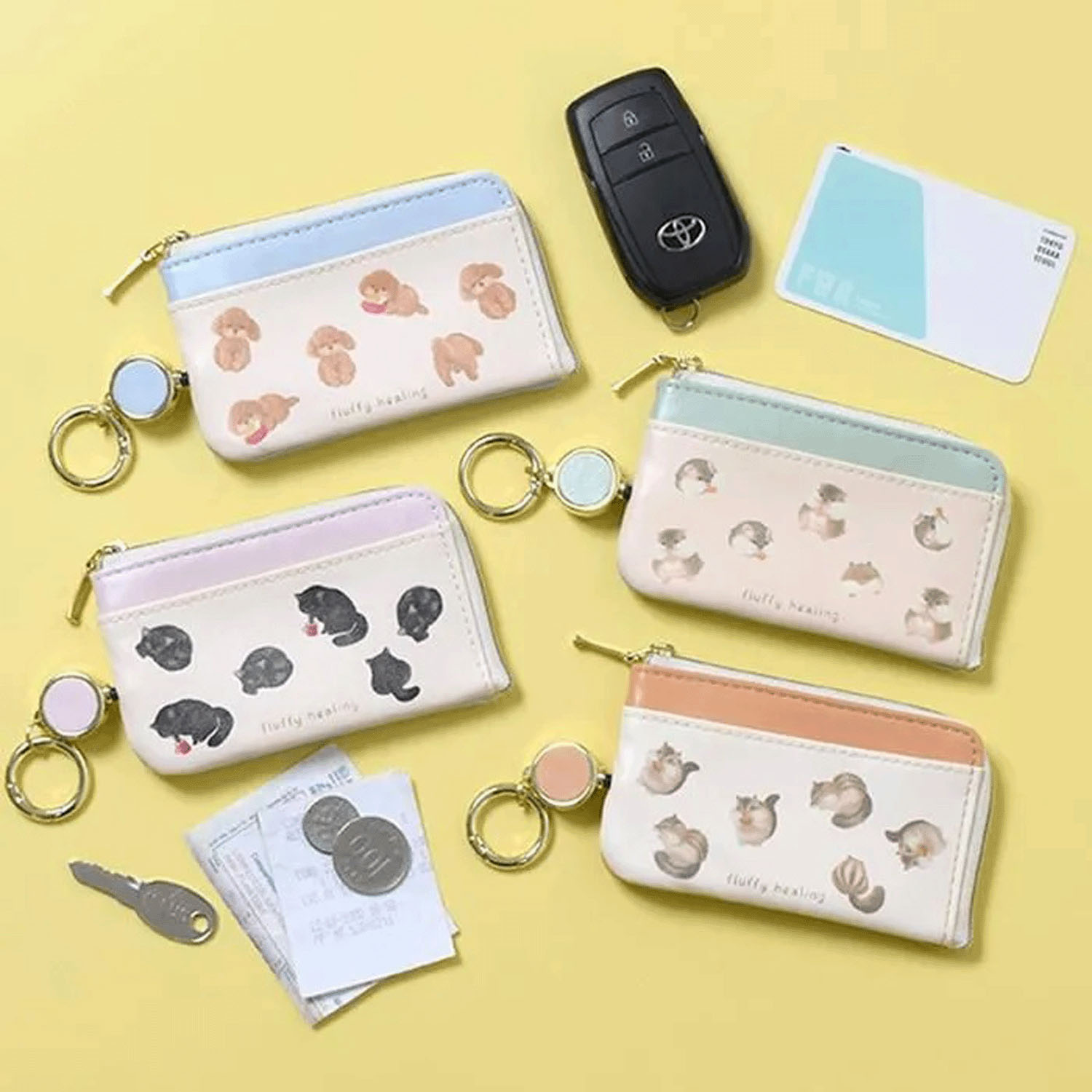 アニマルキーポーチ