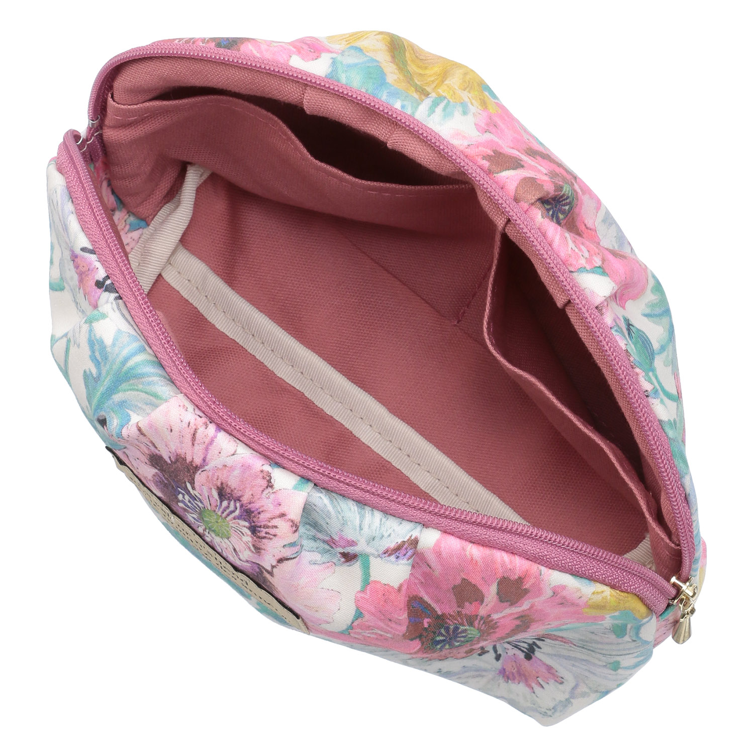 デール LIBERTY花柄ギャザーポ－チ - 画像5