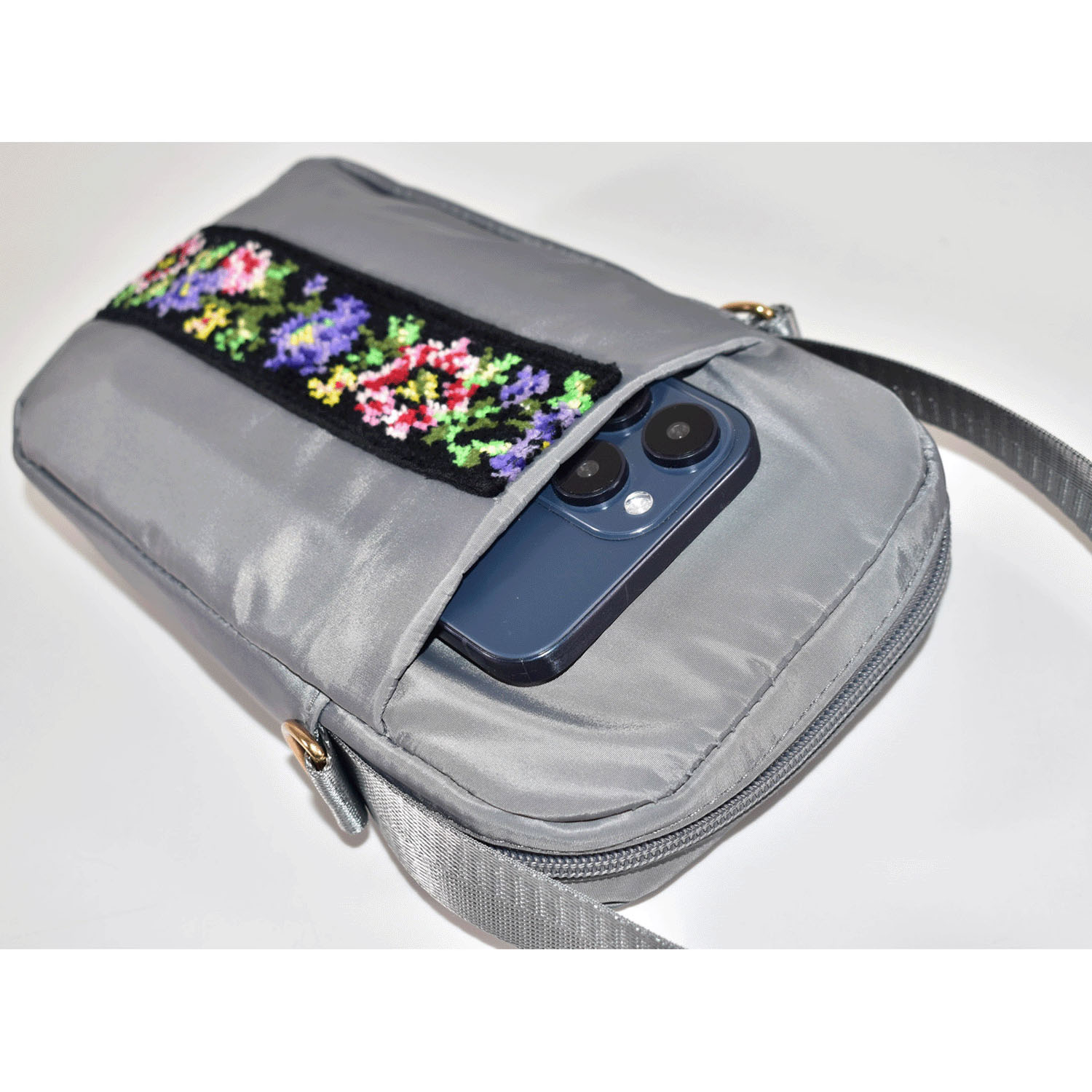 シェニールショルダーバッグ - 画像4