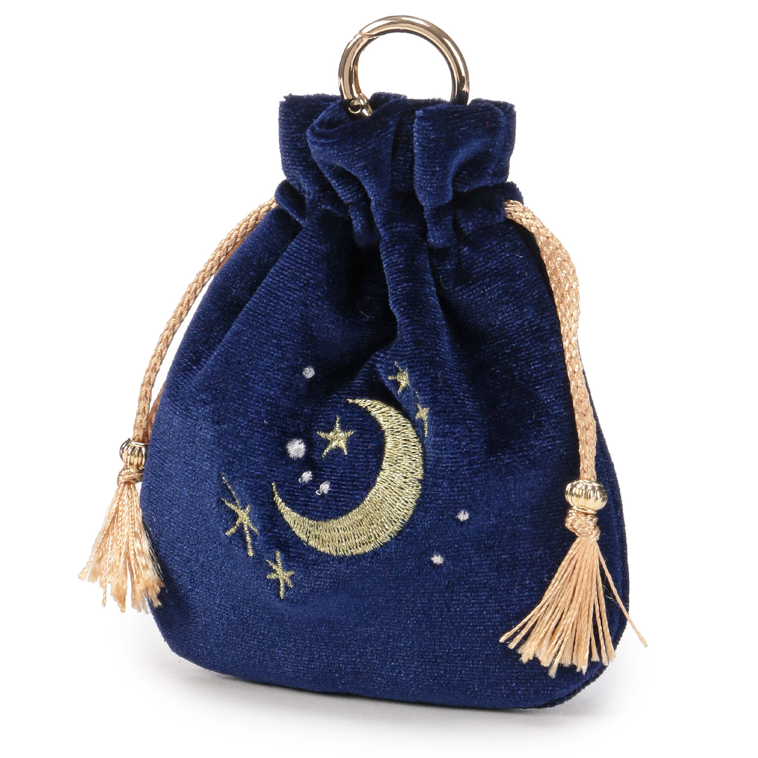 ベロア＆ラメ ミニ巾着 - 画像4