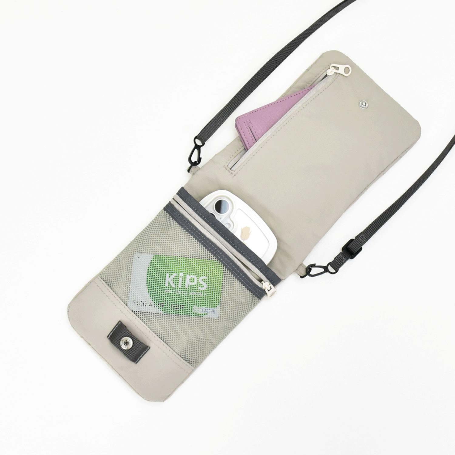 モチーフキルト 2ツ折ショルダ－ - 画像5