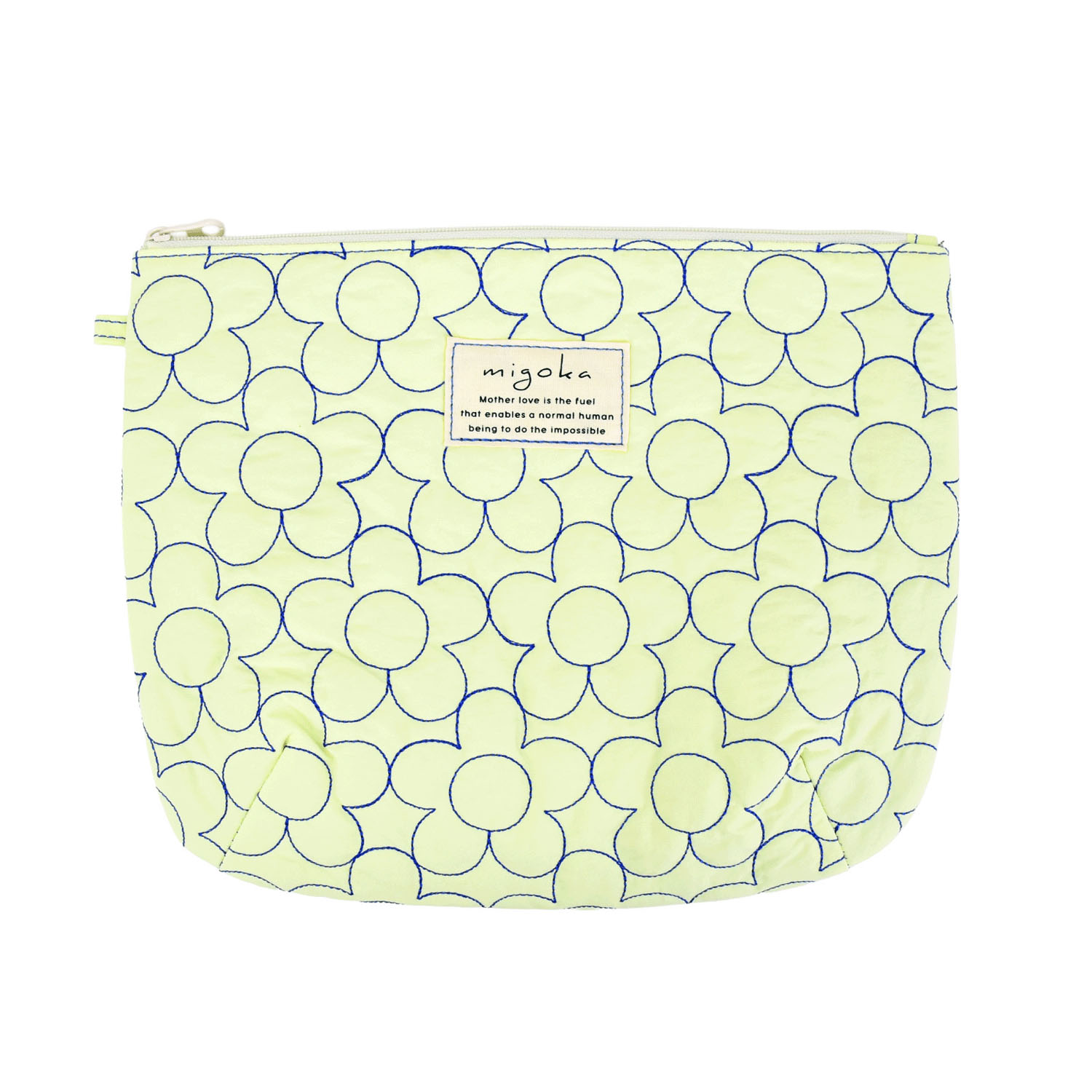 モチーフキルトフラットポーチ - 画像8