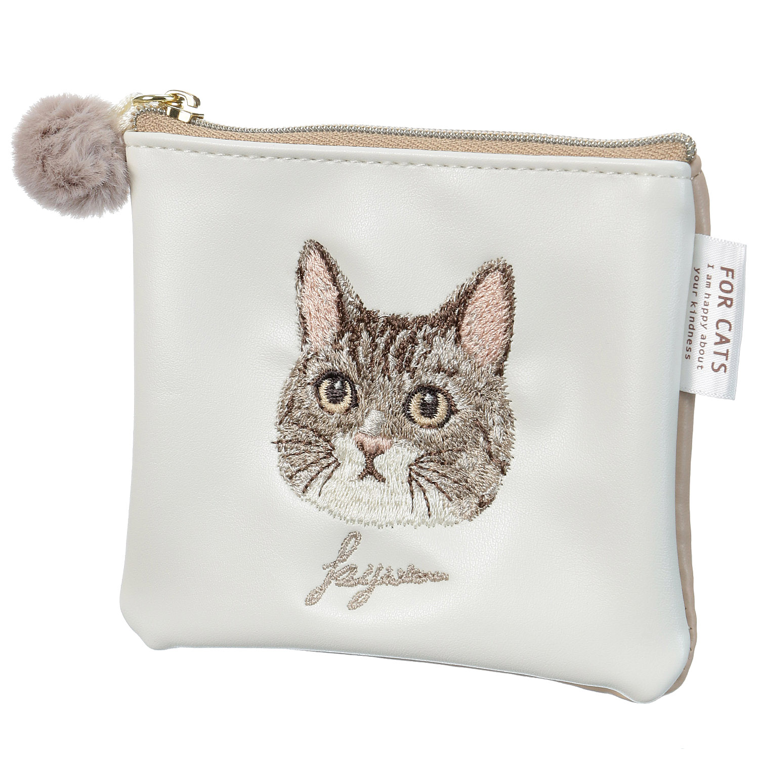 CAT CHARITY ミニフラットポーチ - 画像5