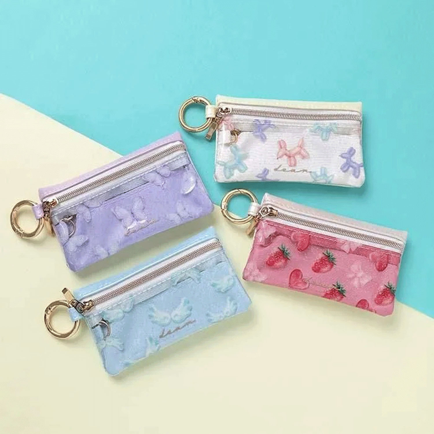 カラフルキーポーチ