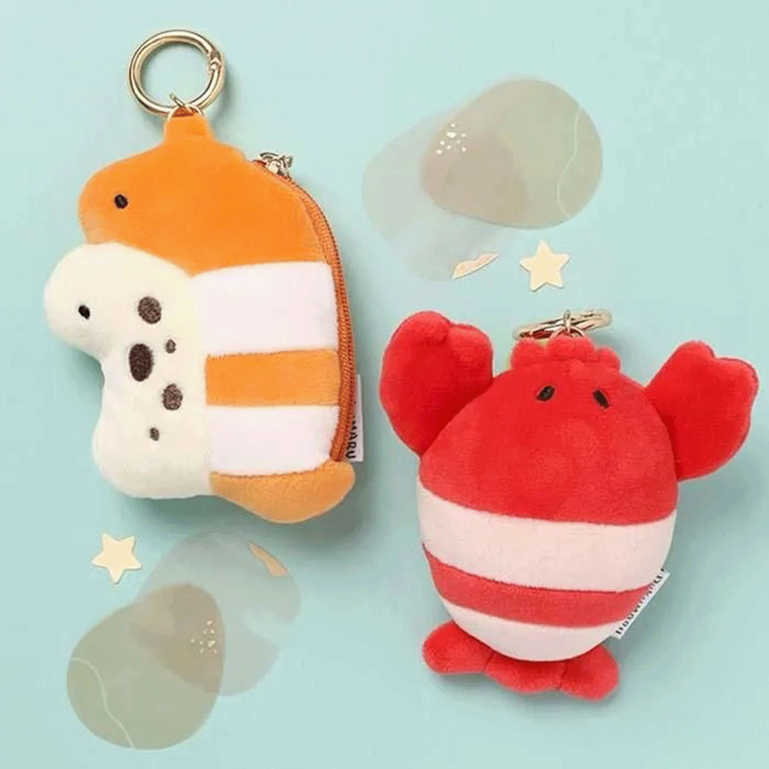 プクマル 海の生き物ミニチャームポーチ