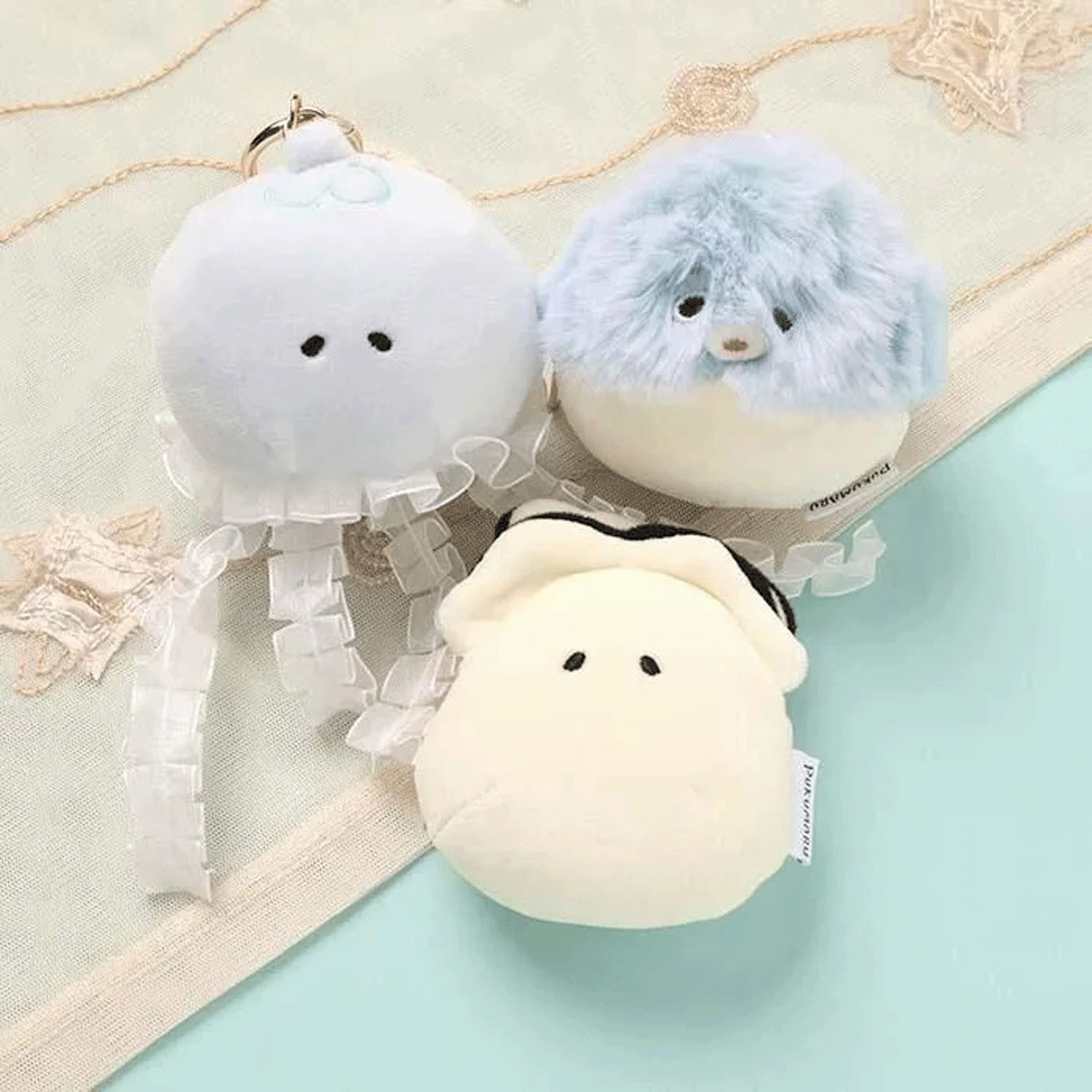 プクマル 海の生き物ミニチャームポーチ